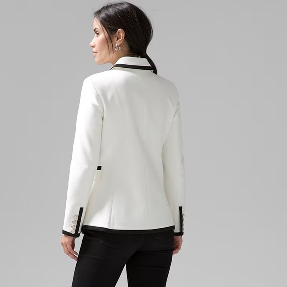 NWT WHBM CONTRAST STUDIO BLAZER - Picture 4 of 6